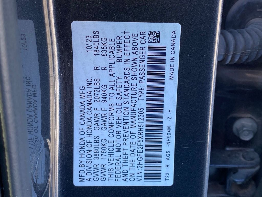 2024 Honda Civic Sport