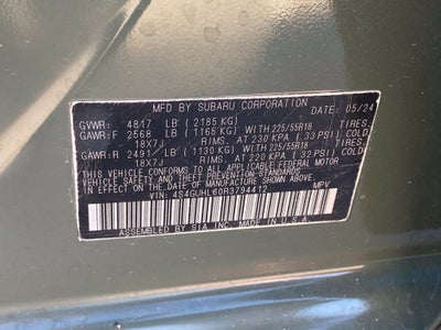 2024 Subaru Crosstrek Limited