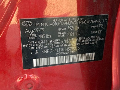 2020 Hyundai Elantra Limited