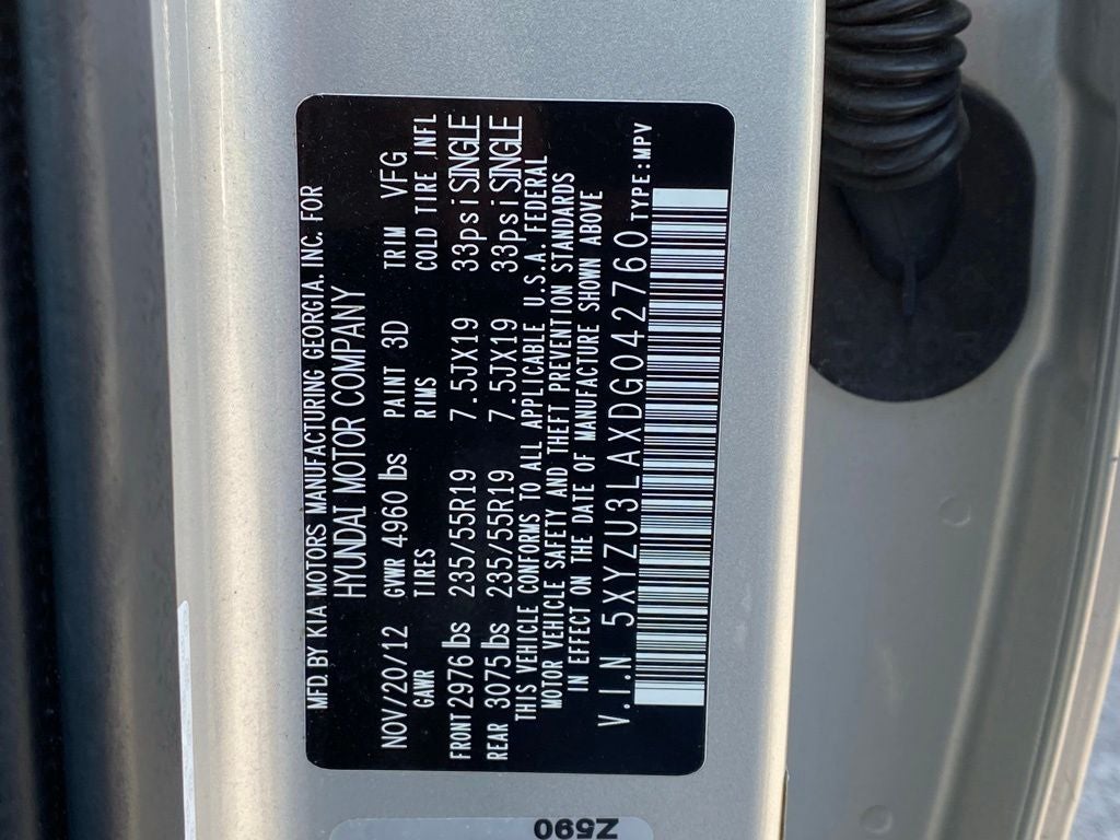 2013 Hyundai Santa Fe Sport 2.0L Turbo