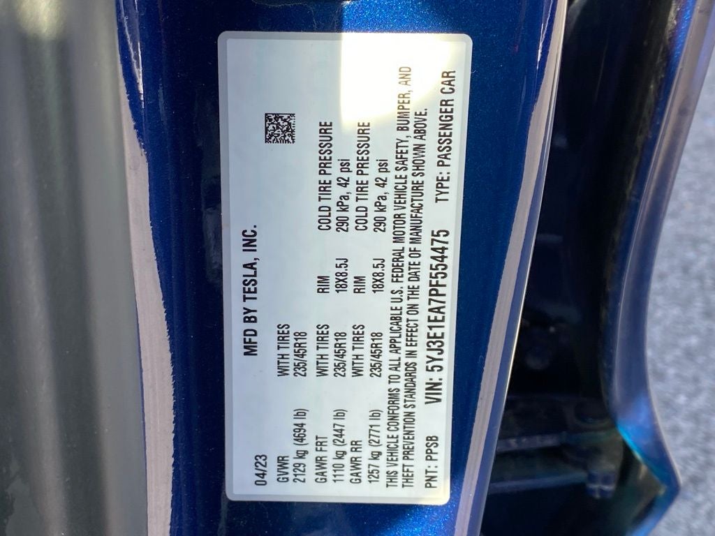 2023 Tesla Model 3 Base