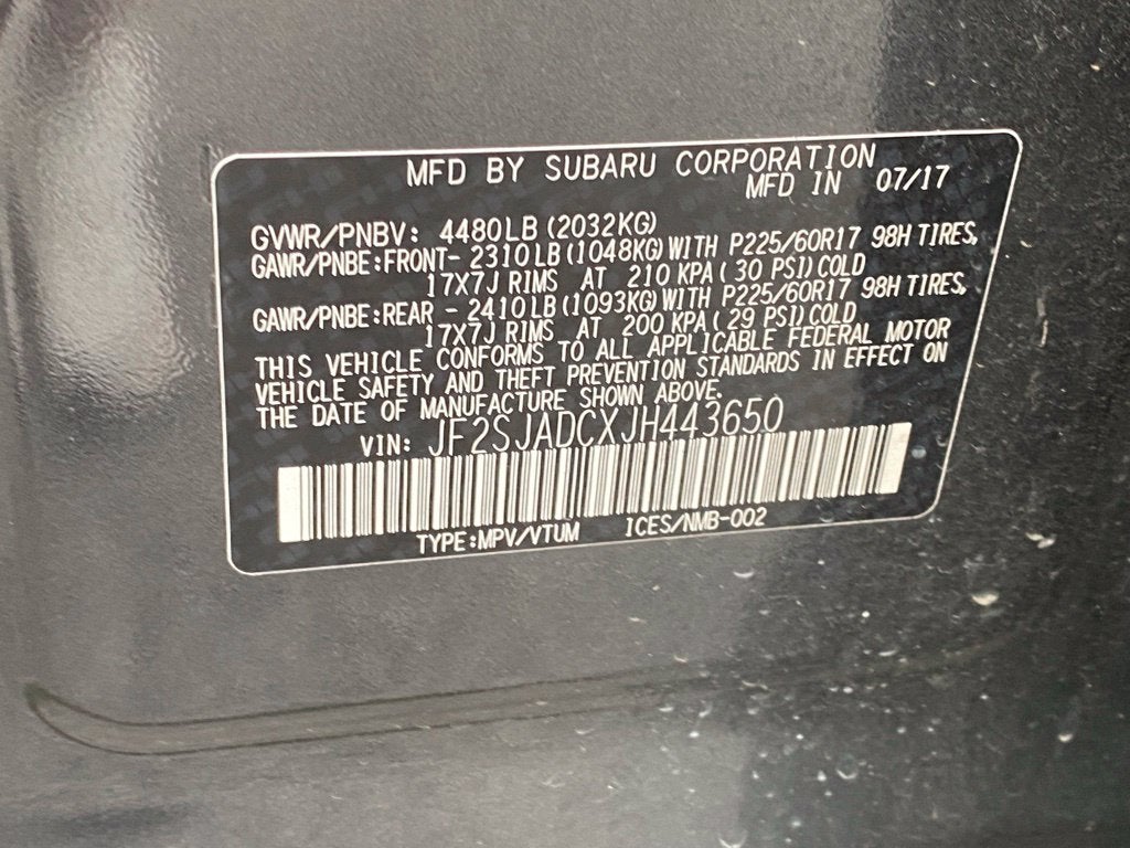 2018 Subaru Forester 2.5i Premium Premium