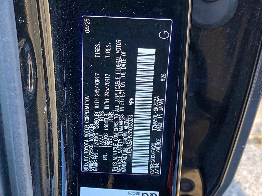 2025 Toyota 4Runner SR5