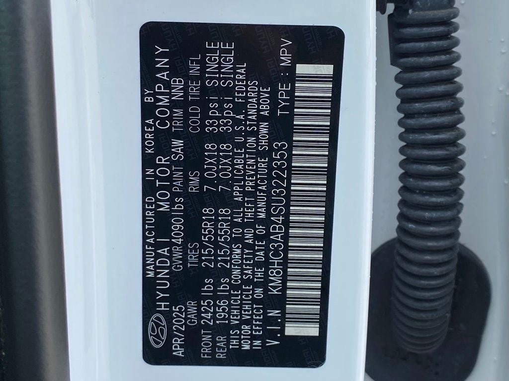2025 Hyundai Kona SEL Convenience