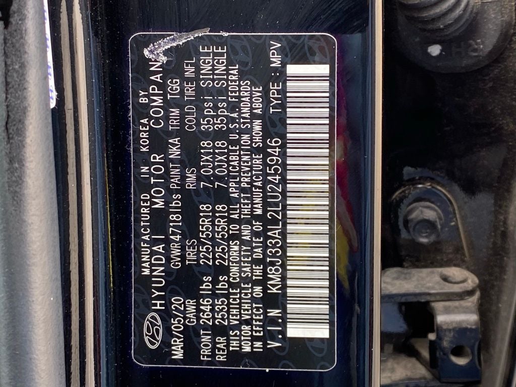 2020 Hyundai Tucson SEL