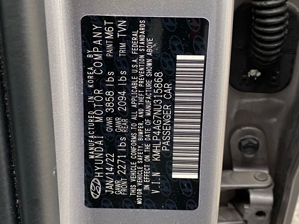 2022 Hyundai Elantra Limited