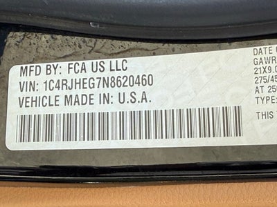 2022 Jeep Grand Cherokee Summit TECH GROUP 5