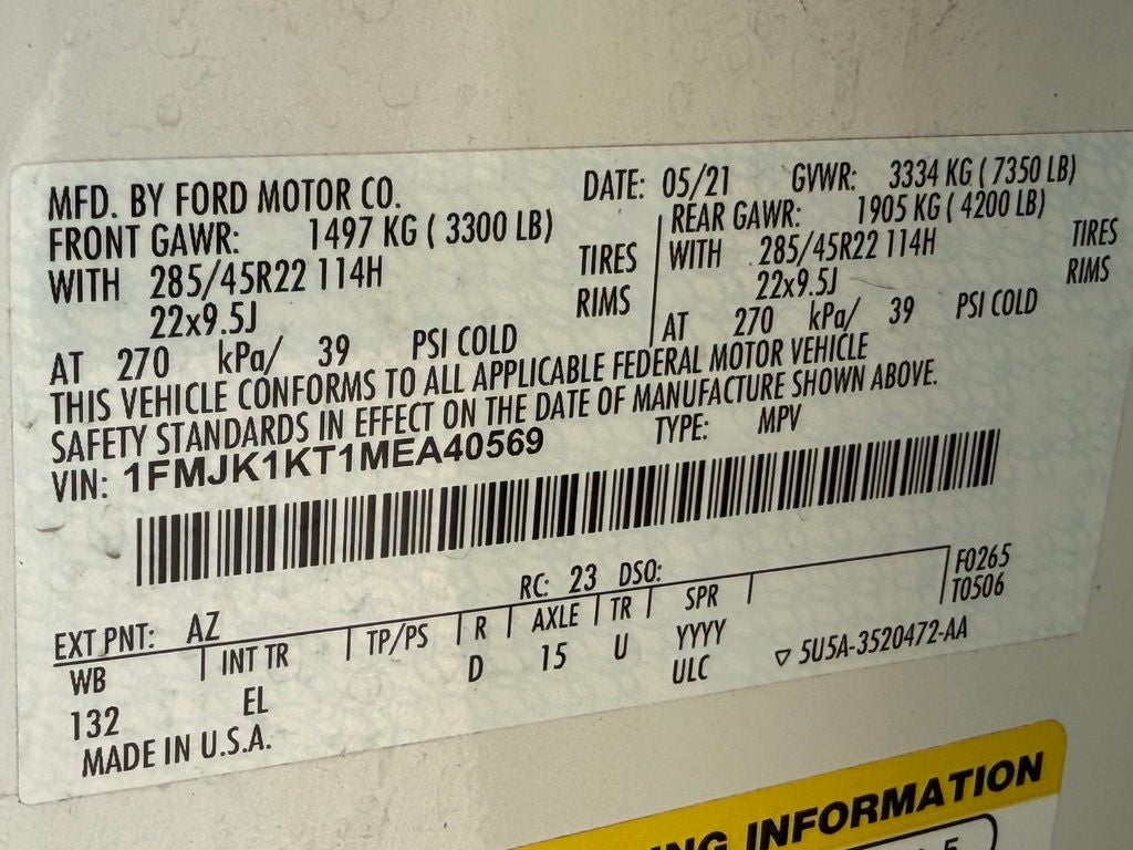 2021 Ford Expedition Max Limited