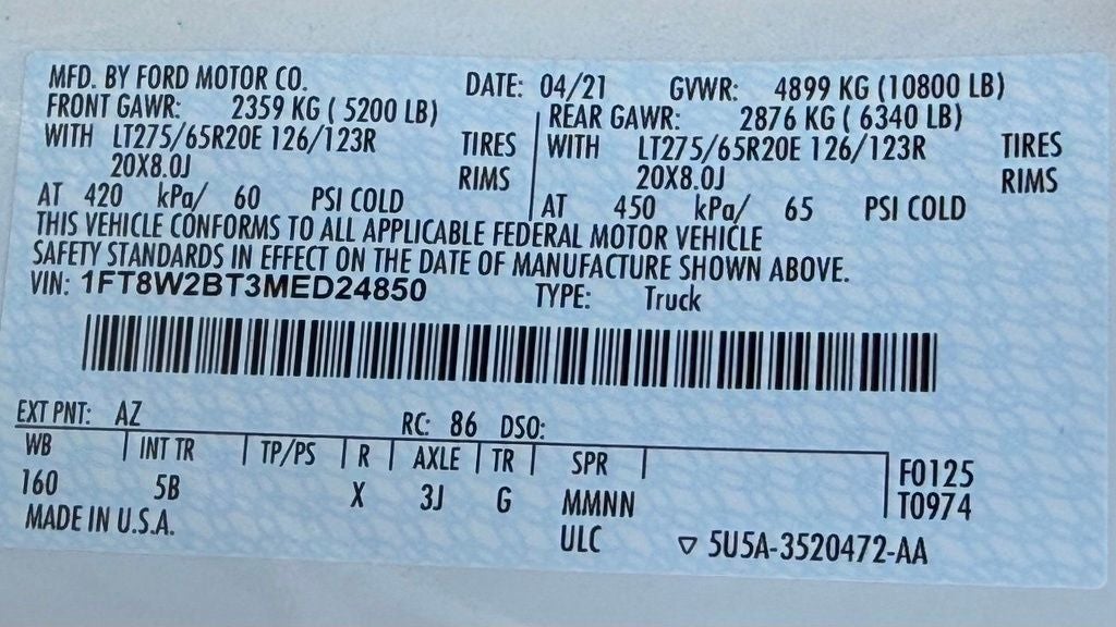 2021 Ford F-250SD Lariat ROUSH SD