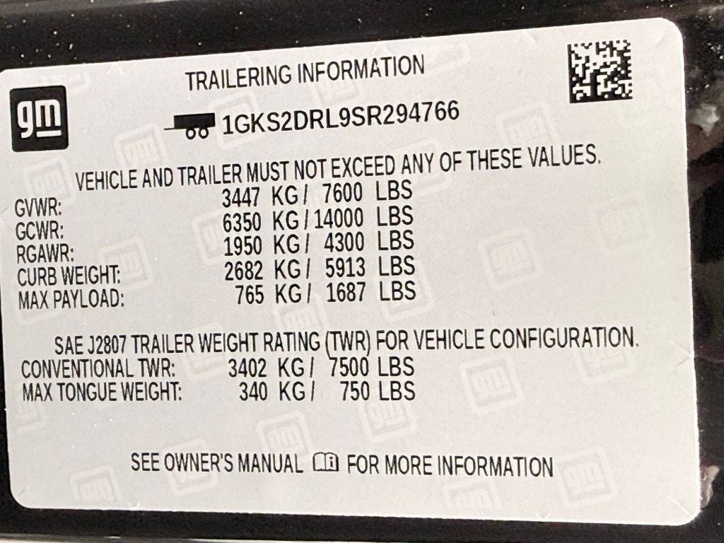 2025 GMC Yukon Denali HEADS UP DISPLAY
