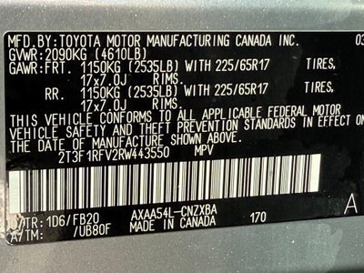 2024 Toyota RAV4 LE CLEAN CARFAX