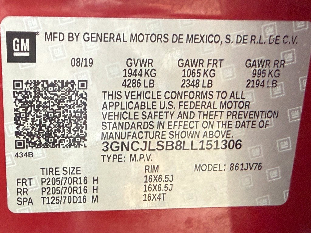2020 Chevrolet Trax LT - CARFAX ONE OWNER