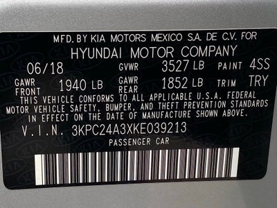 2019 Hyundai Accent SE