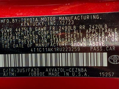 2024 Toyota Camry LE