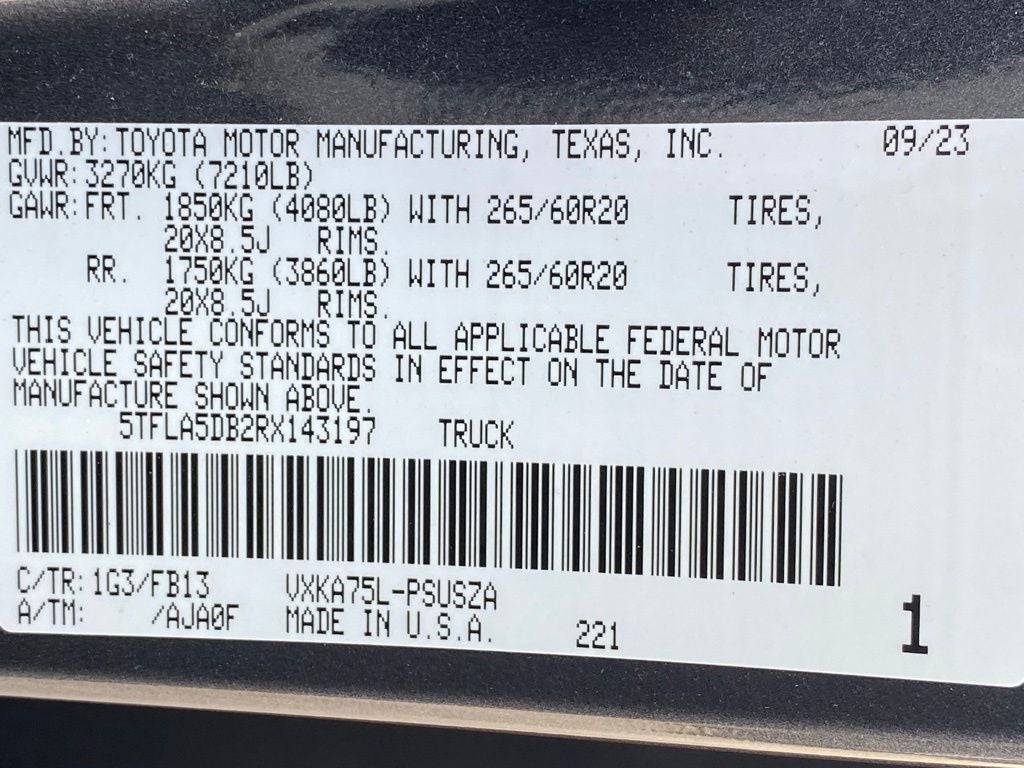 2024 Toyota Tundra SR5