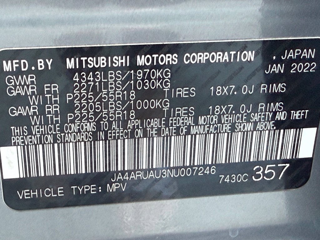 2022 Mitsubishi Outlander Sport 2.0 SE - 4WD | CLEAN CARFAX