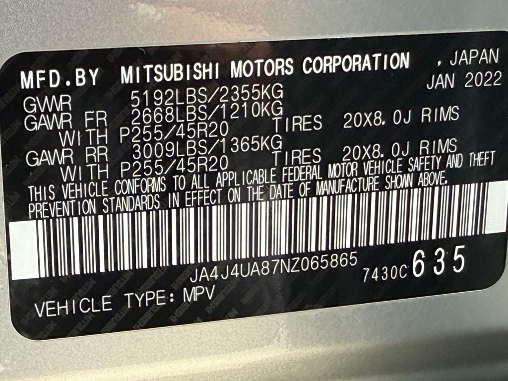 2022 Mitsubishi Outlander Black Edition - 4WD / SUNROOF / CLEAN CARFAX