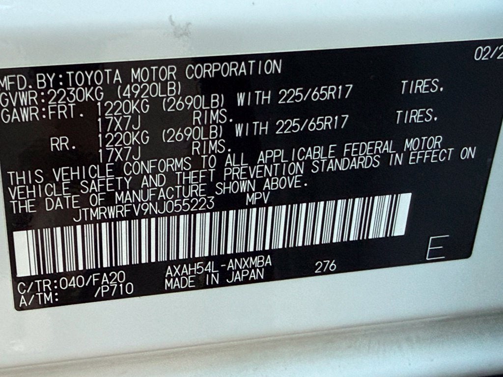 2022 Toyota RAV4 Hybrid XLE - AWD | SUNROOF | CLEAN CARFAX