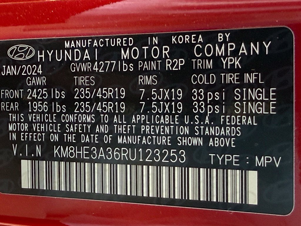 2024 Hyundai Kona Limited - HYUNDAI CPO / CLEAN CARFAX / ONE OWNER