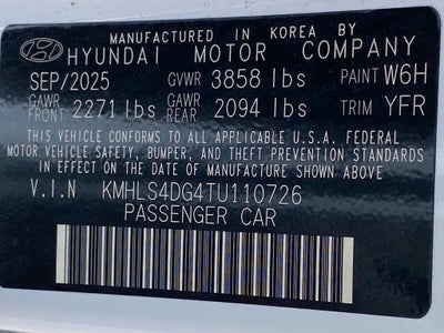 2026 Hyundai Elantra SEL Sport