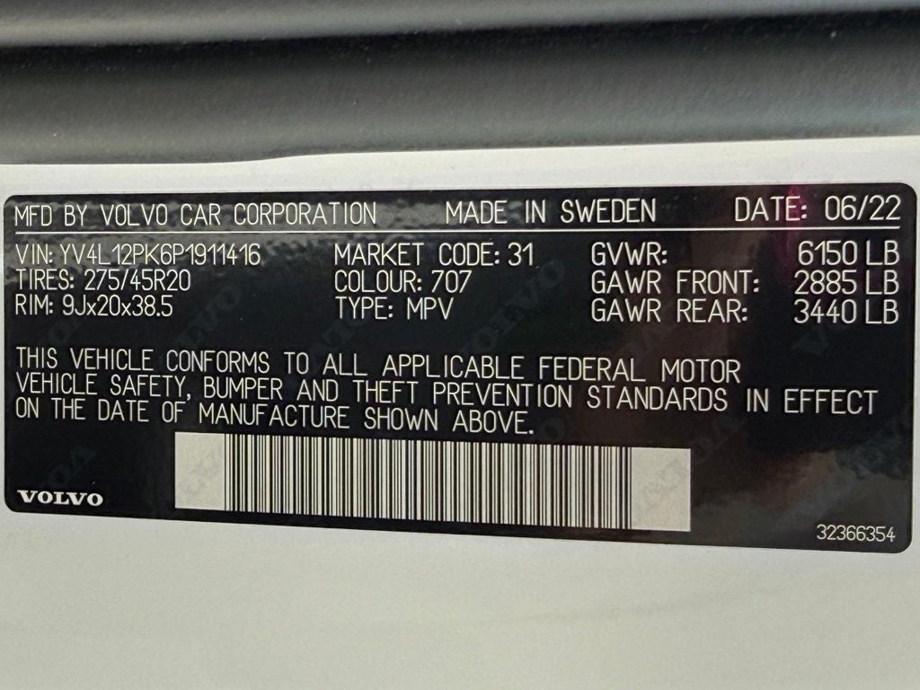 2023 Volvo XC90 B5 Core