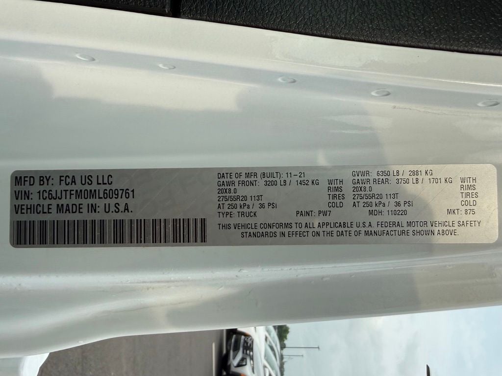 2021 Jeep Gladiator Overland Turbodiesel