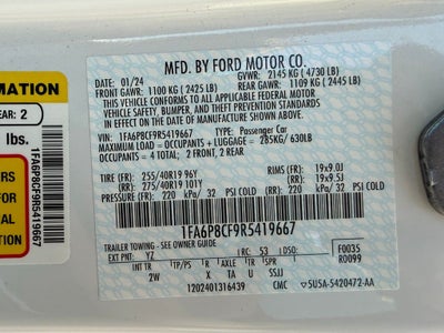 2024 Ford Mustang GT,WHIPPLE SUPER CHARGER