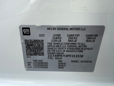 2023 GMC Sierra 2500HD AT4 PREM PACK,SUN ROOF LOADED