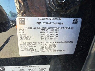 2022 GMC Sierra 3500HD Denali Ultimate Package