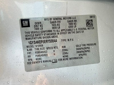 2014 Cadillac Escalade ESV Platinum Edition