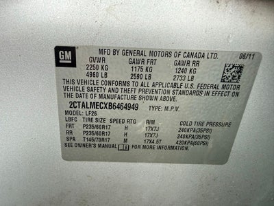 2011 GMC Terrain SLE-1