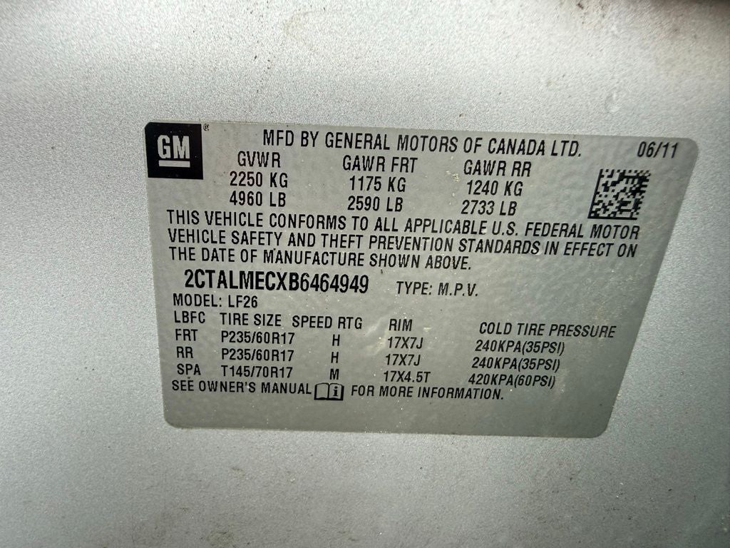 2011 GMC Terrain SLE-1