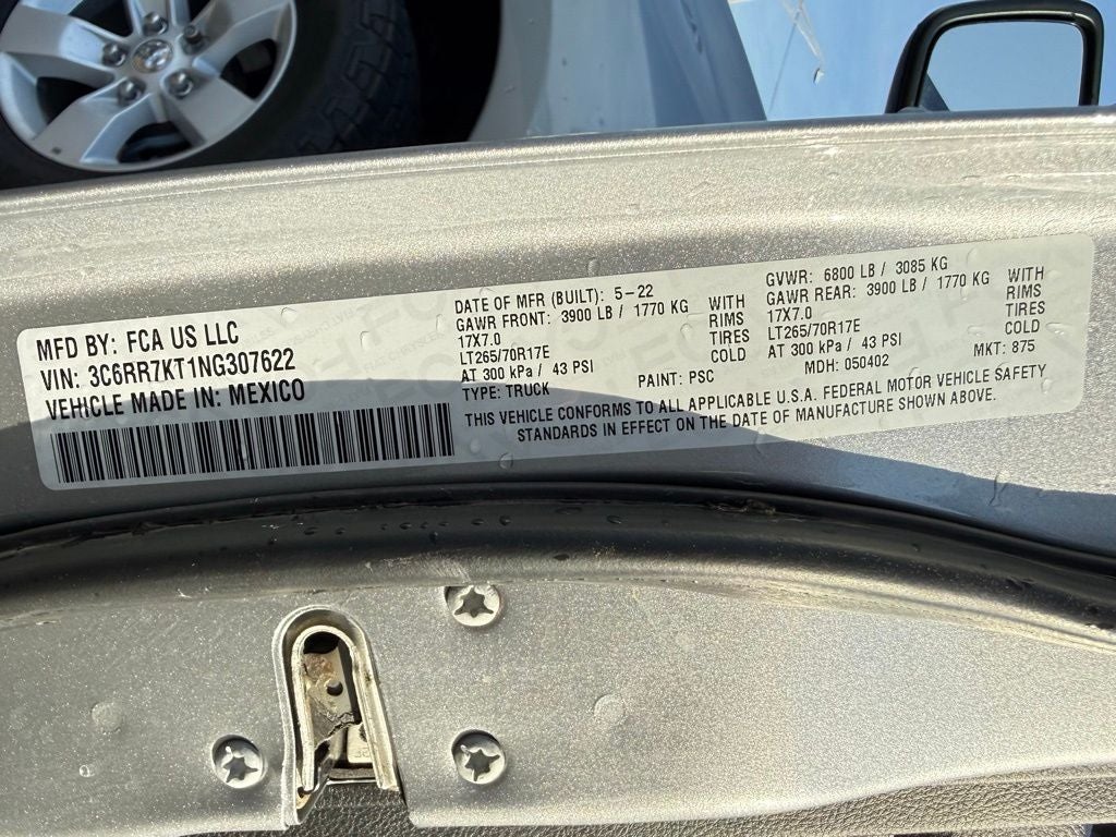 2022 RAM 1500 Classic Tradesman