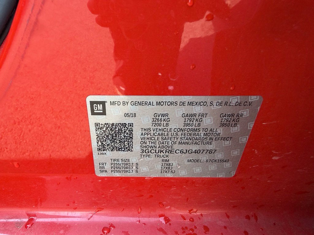 2018 Chevrolet Silverado 1500 LT LT1