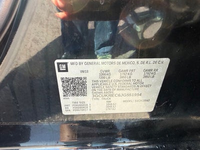 2018 Chevrolet Silverado 1500 LT LT2