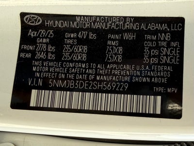 2025 Hyundai Tucson SEL