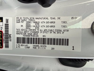 2024 Toyota Sequoia Platinum