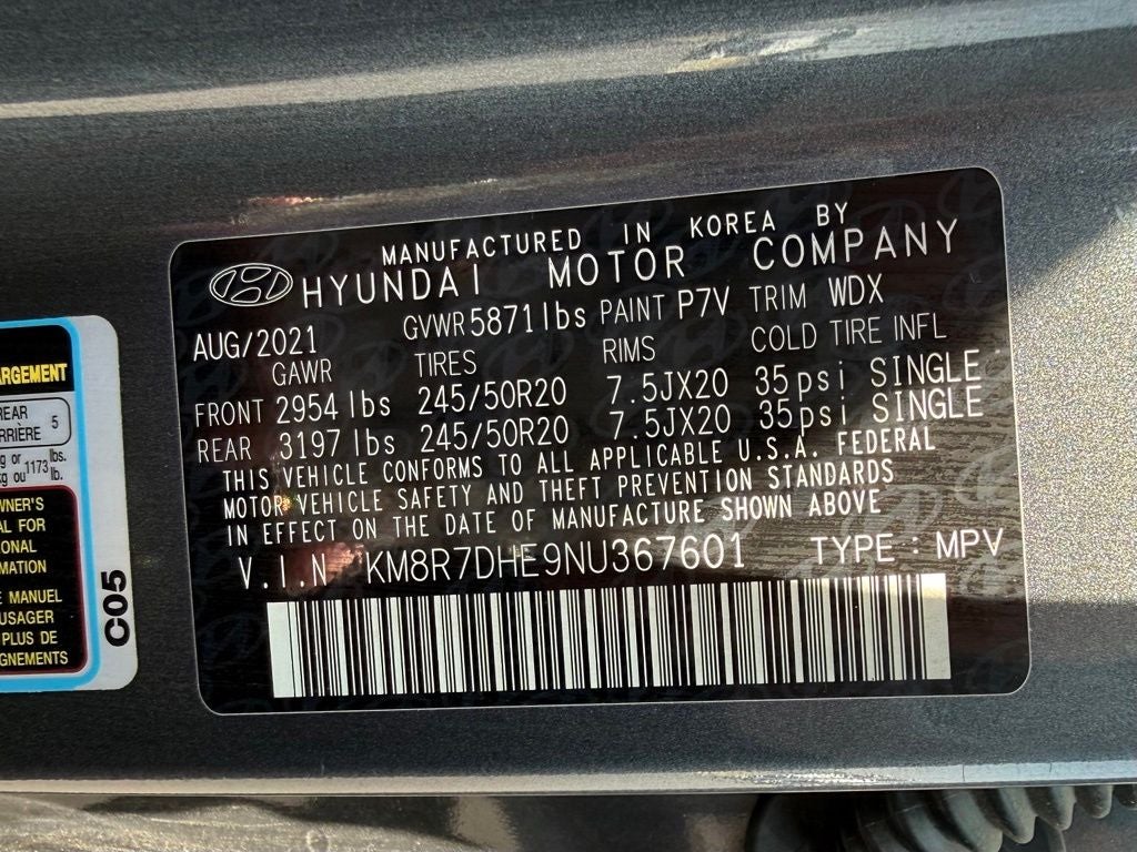 2022 Hyundai Palisade Calligraphy