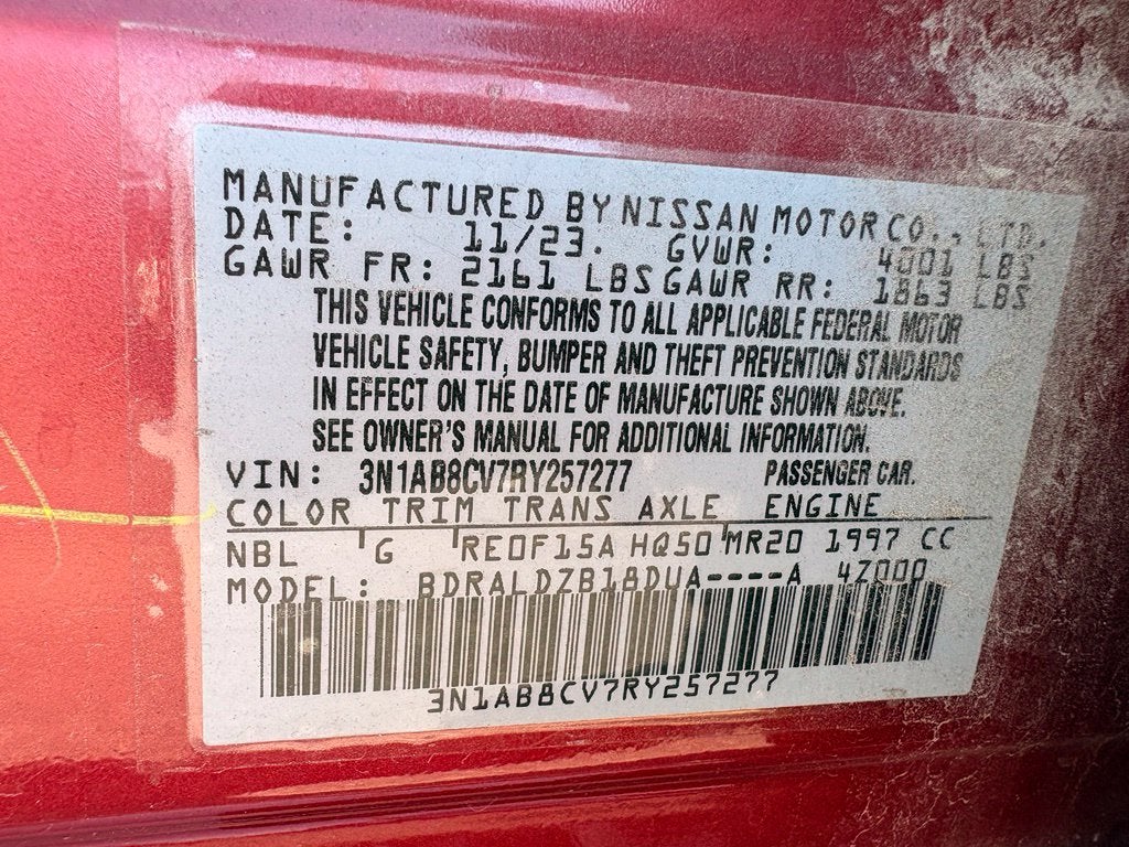 2024 Nissan Sentra SV