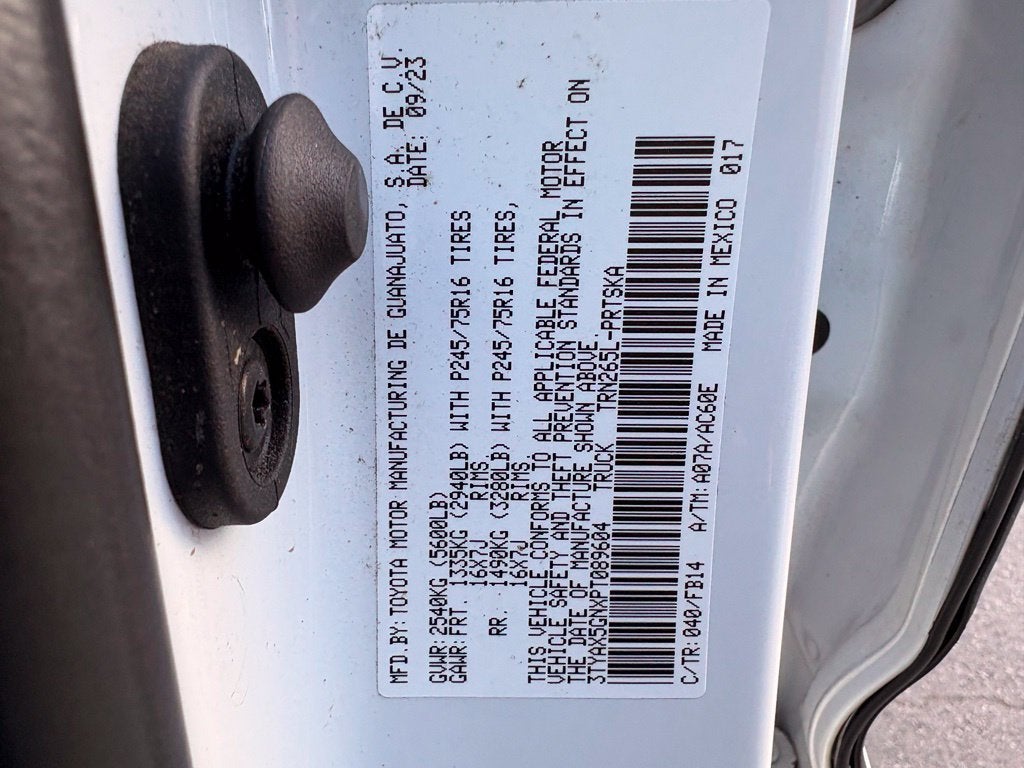 2023 Toyota Tacoma SR