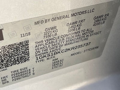 2019 GMC Yukon SLT
