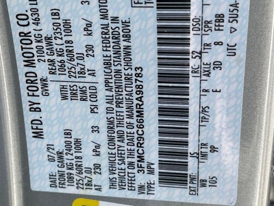 2021 Ford Bronco Sport Outer Banks