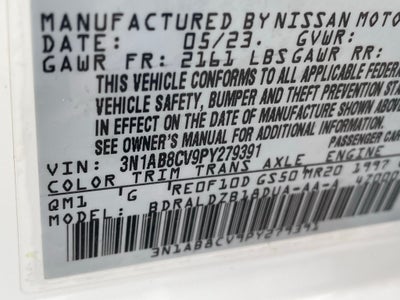 2023 Nissan Sentra SV