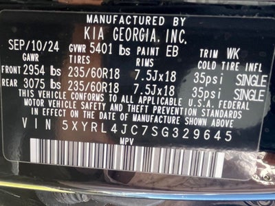 2025 Kia Sorento S