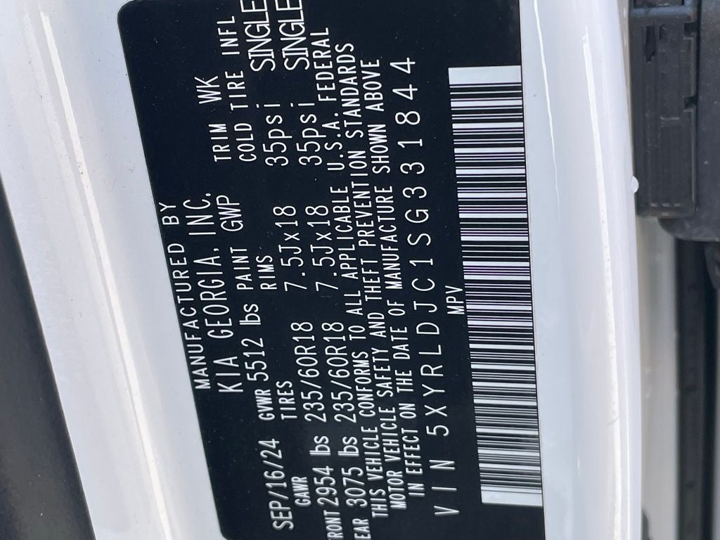 2025 Kia Sorento S