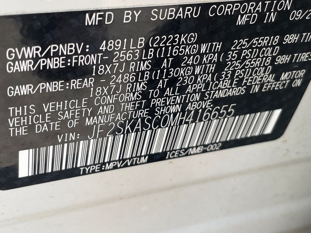 2021 Subaru Forester Limited