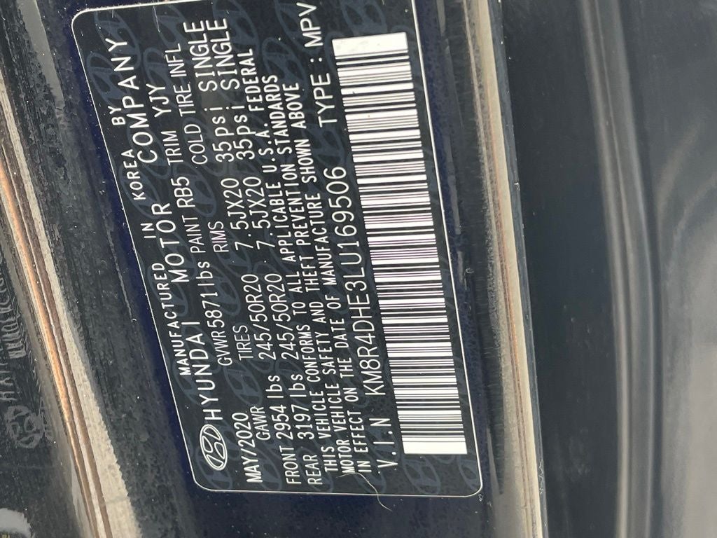 2020 Hyundai Palisade SEL