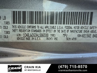 2017 Jeep Wrangler Unlimited Sport - 4WD