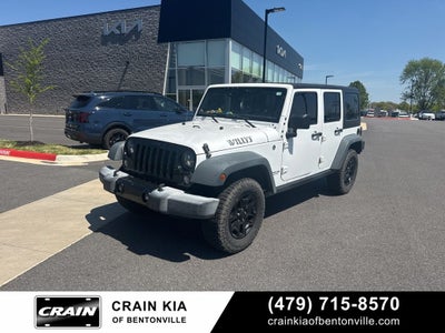 2016 Jeep Wrangler Unlimited Willys - 4WD / CLEAN CARFAX