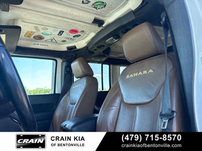 2013 Jeep Wrangler Unlimited Sahara - 4WD / CLEAN CARFAX / ONE OWNER